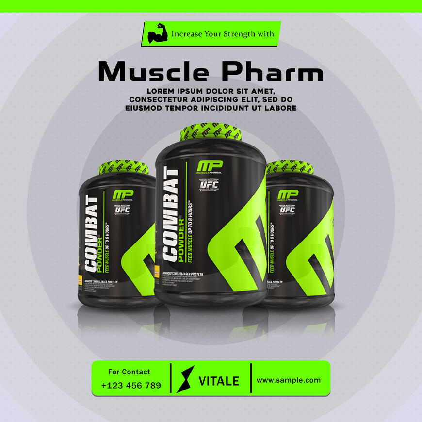 Muscle Powder Design